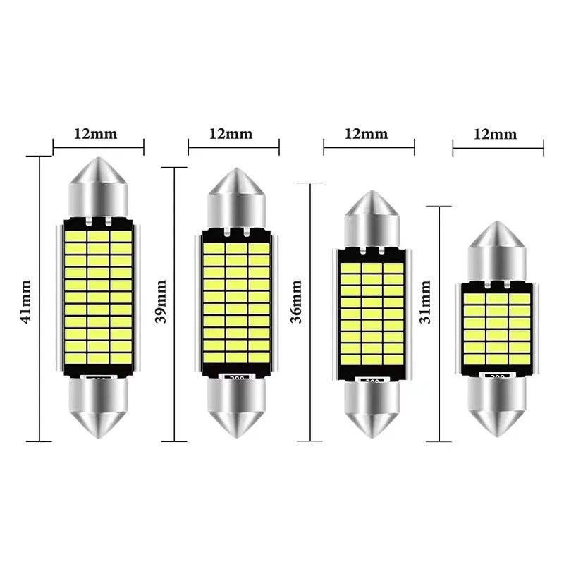 Car roof LED light with aluminium housing and double tip design for decoding applications