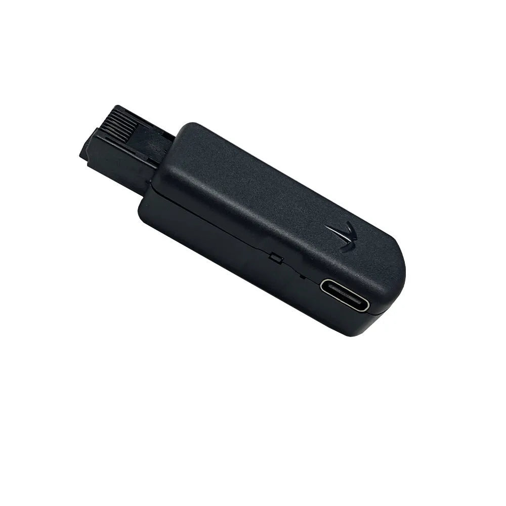 Black JB Tool USB adapter for Nintendo Switch homebrew with USB data cable