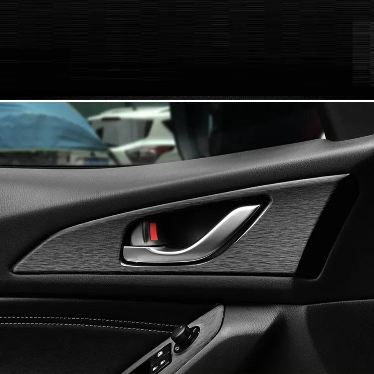 Unksera 3D carbon fibre decorative film sticker kit for car centre console and interior trim.
