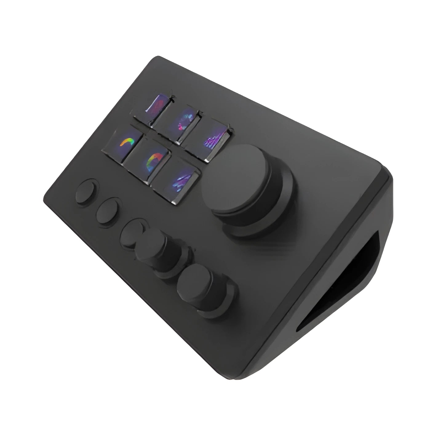 Visual Keyboard N3 USB numeric keypad in black or white with silicone keys and 2m cable