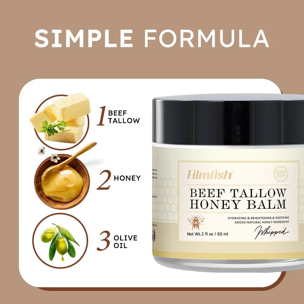 Honey moisturising body cream in 60ml tube for skin hydration