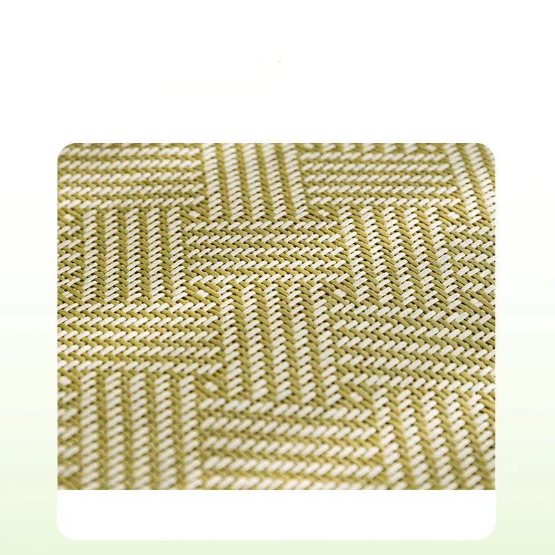 Green fruit pattern pet nest with raised sides and backrest for dogs or cats