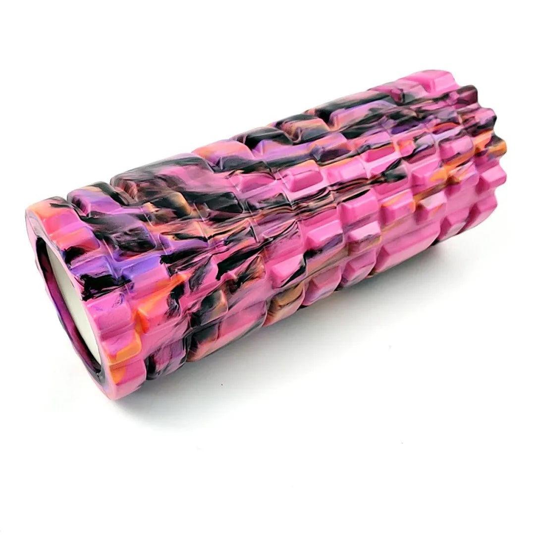 33cm camouflage pattern EVA foam roller in multiple colour options for fitness recovery