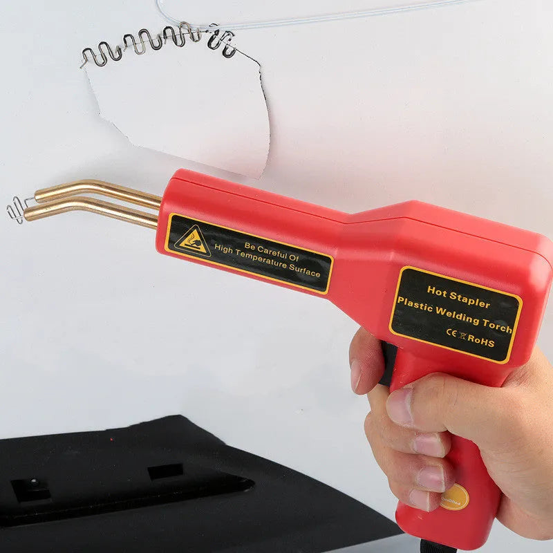 30W plastic repair welding gun with LED light for car bumper fusion and 220V power supply