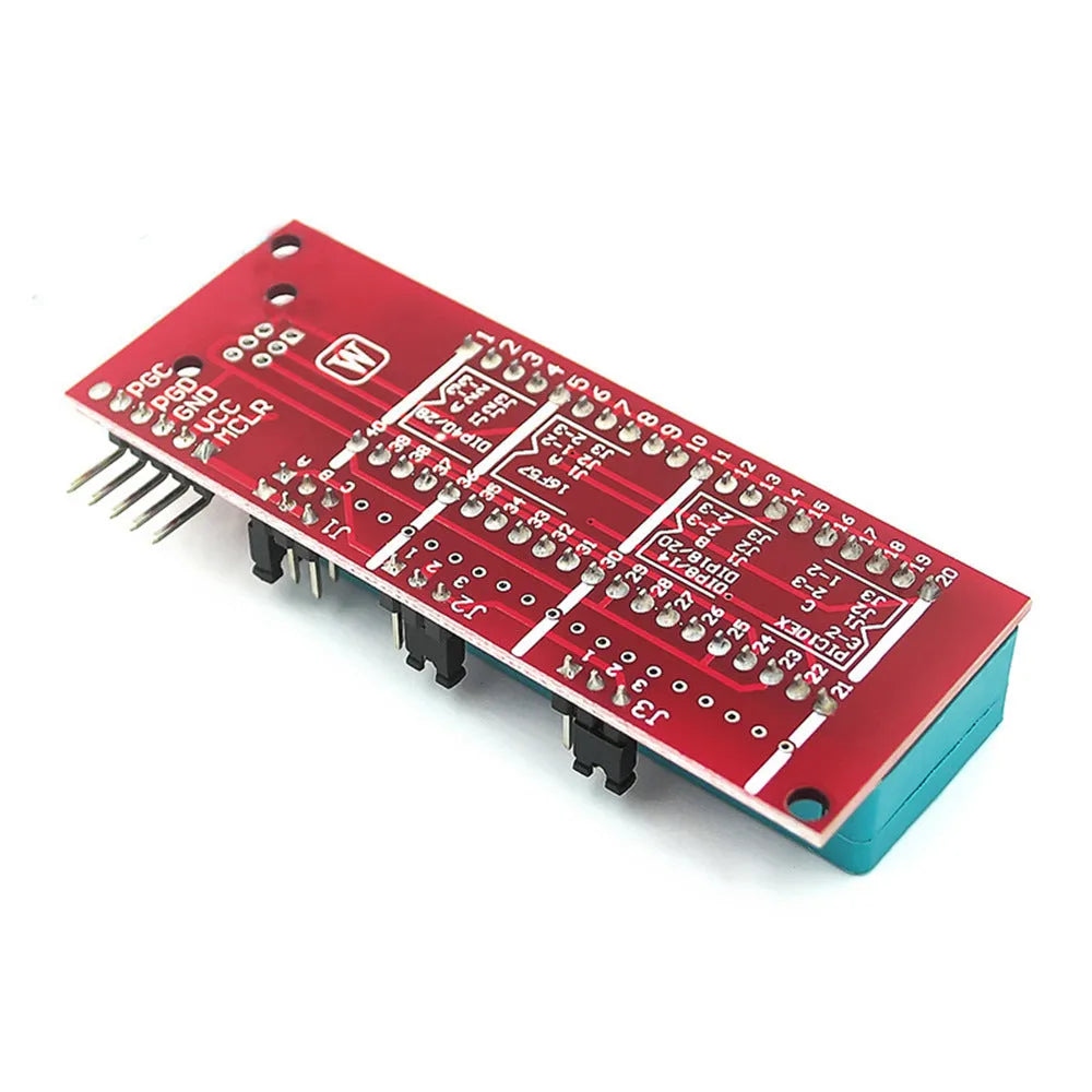 Offline PIC microcontroller programmer burner with multiple socket support