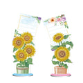 Diamond painting note clip desktop decoration with frameless American-style handmade craft