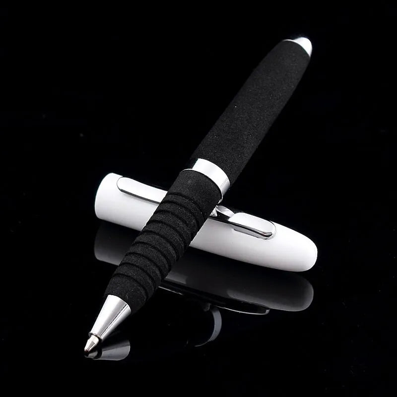 EVA metal cap mini ballpoint pen with 1.0mm bullet tip in multiple colours, 112mm length, 17g weight