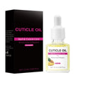 15ml moisturising nail cuticle oil bottle with integrated applicator for dry cuticle care