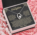 Hollow heart necklace pendant in gold or silver colour with gift box packaging options