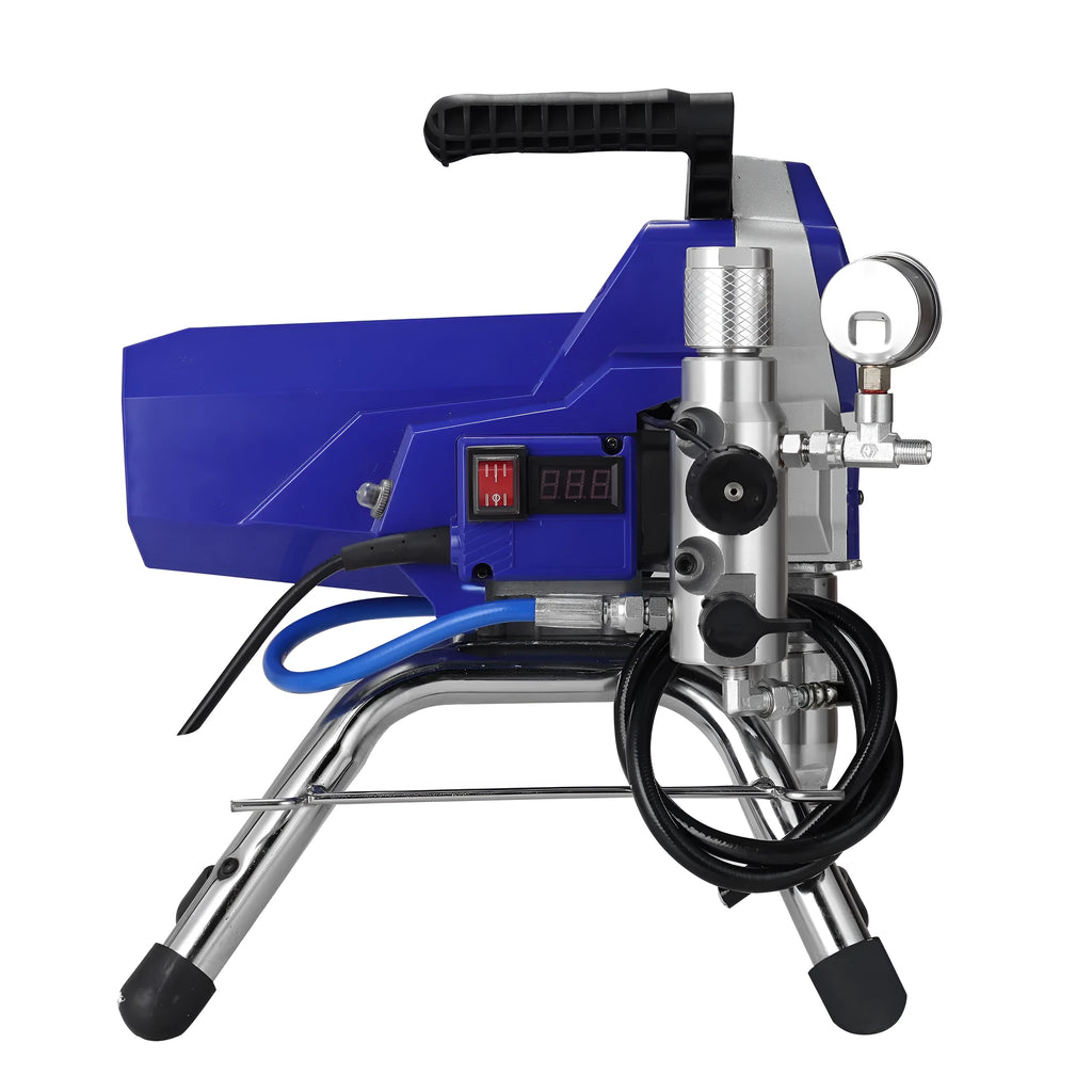 3901 American Standard airless spraying machine with spray gun, 10m hose, and extension rod for fireproof paint application
