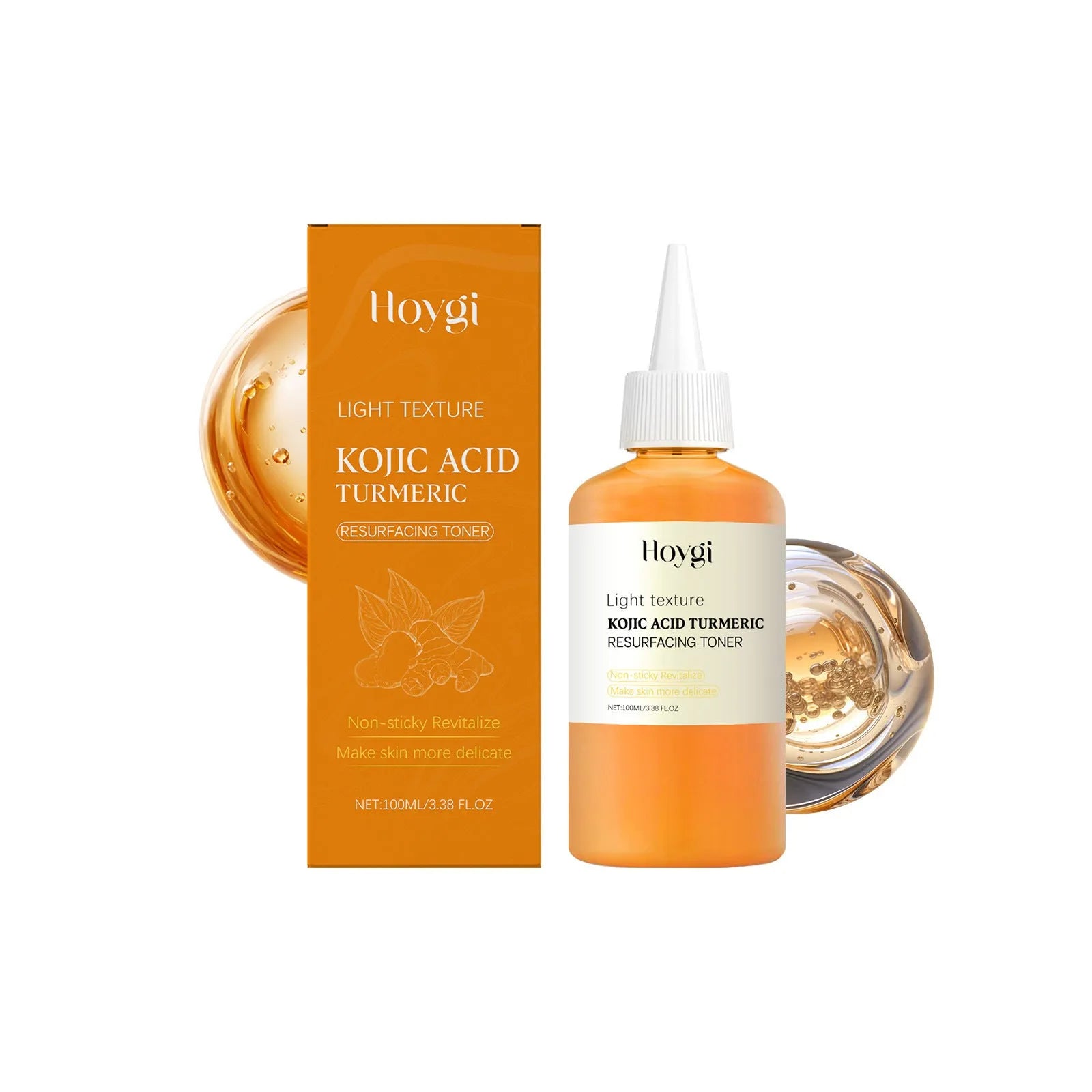 Turmeric Moisturizing Water 100ml bottle with non-oily facial toner formula