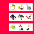 DIY puzzle assembling building blocks science teaching aids for children 7-14 in plastic construction