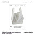 Today's Happy Series 120x80mm message sticky notes notepad with 30 writing paper pages