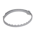 Adjustable 57cm TPE dog collar for flea and mosquito control, hypoallergenic and water-resistant