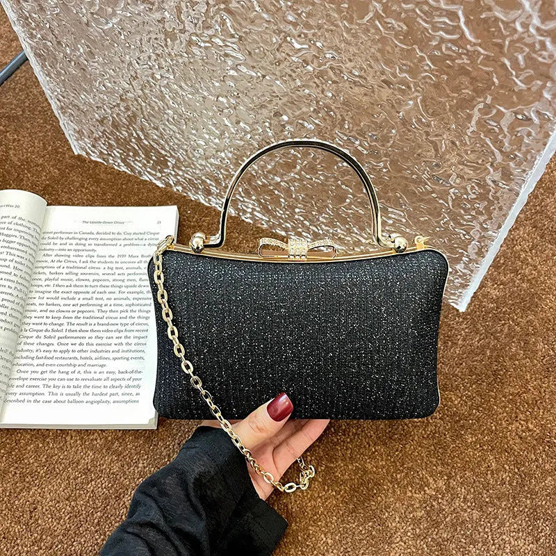Small felt crossbody bag for women, horizontal square, 20cm wide, 13cm high, 7cm deep, single 112cm strap