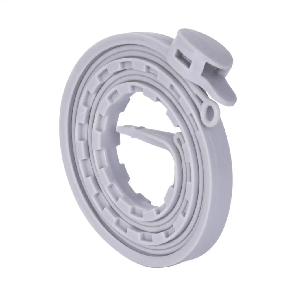 Adjustable 57cm TPE dog collar for flea and mosquito control, hypoallergenic and water-resistant