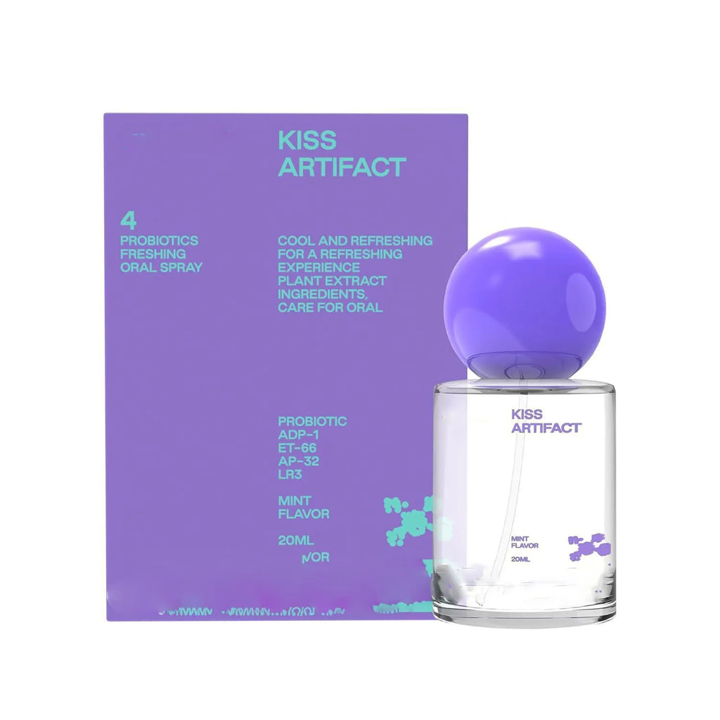 20ml portable oral spray bottle with probiotic hydration formula for body care