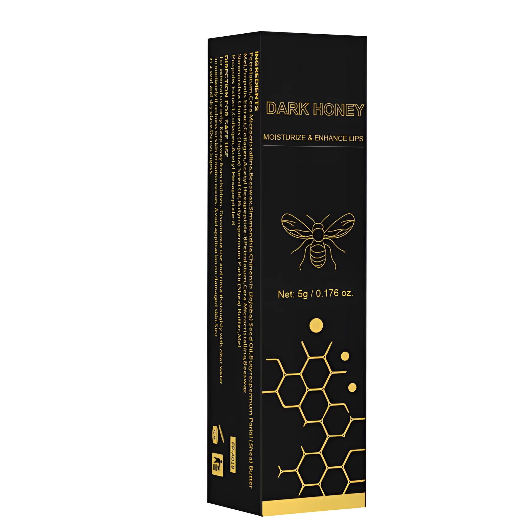 Dark Honey Dark Lipstick 5g bullet cosmetic product