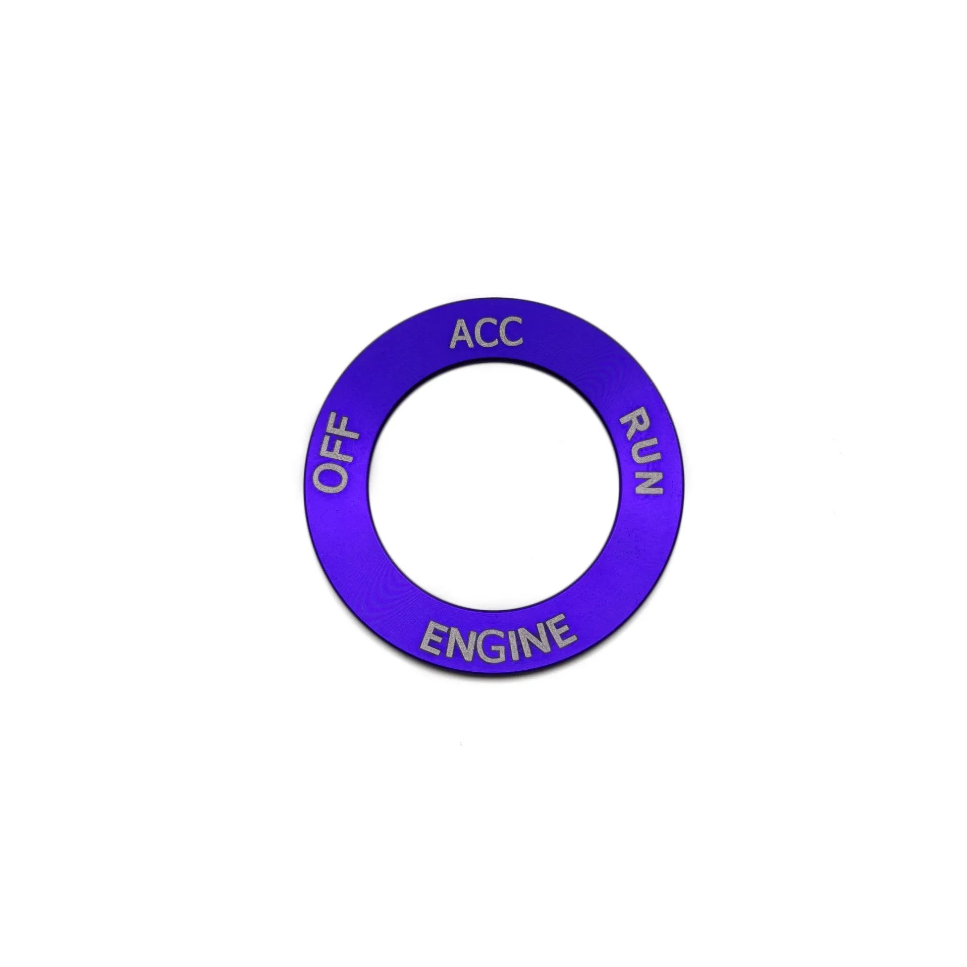 Aluminium alloy decorative ring for Dodge Challenger and Grand Cherokee air conditioning knob in multiple colours