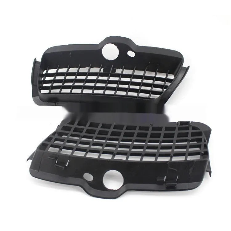 Black ABS plastic fog lamp cover pair for Volkswagen Golf 3 front bumper