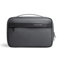 Multi functional Oxford cloth wet dry separation storage bag in solid colour for business travel toiletries