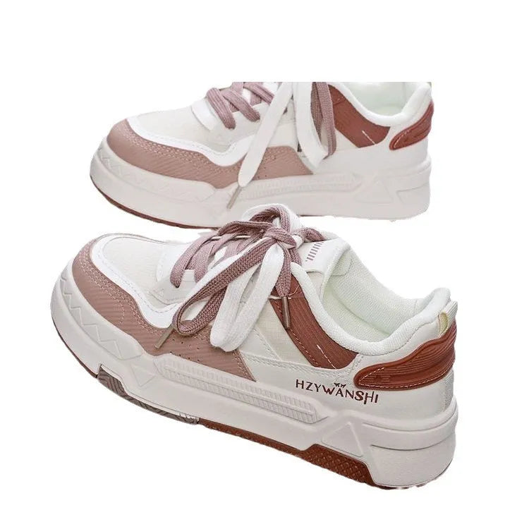 Children's height increase board shoes with cross shoulder straps and thick rubber soles