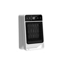 Desktop PTC warm air blower heater with digital touch screen display and remote control