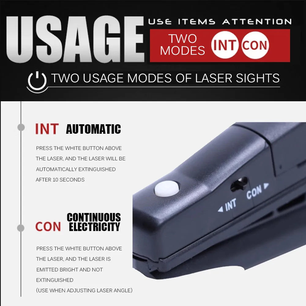 Black golf push rod laser aiming sight accessory for putting alignment practice