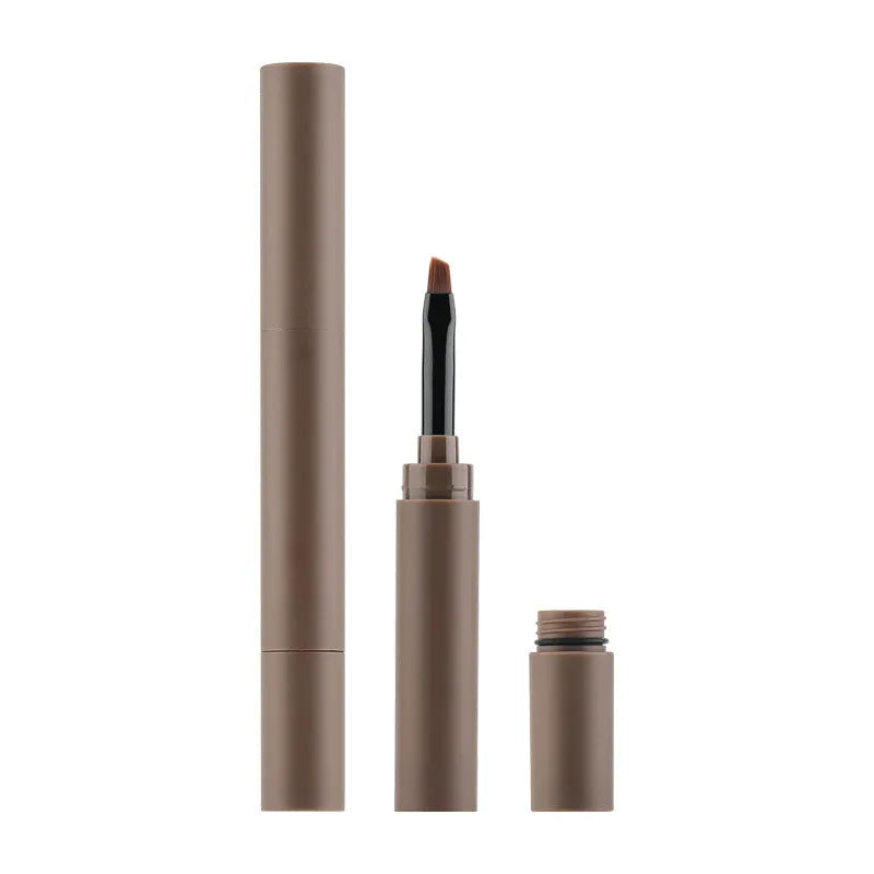 Double-headed eyebrow cream with pencil and powder ends in a choice of five natural shades