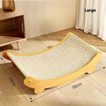 Sisal blanket cat scratch board in pastoral style available in small and large sizes
