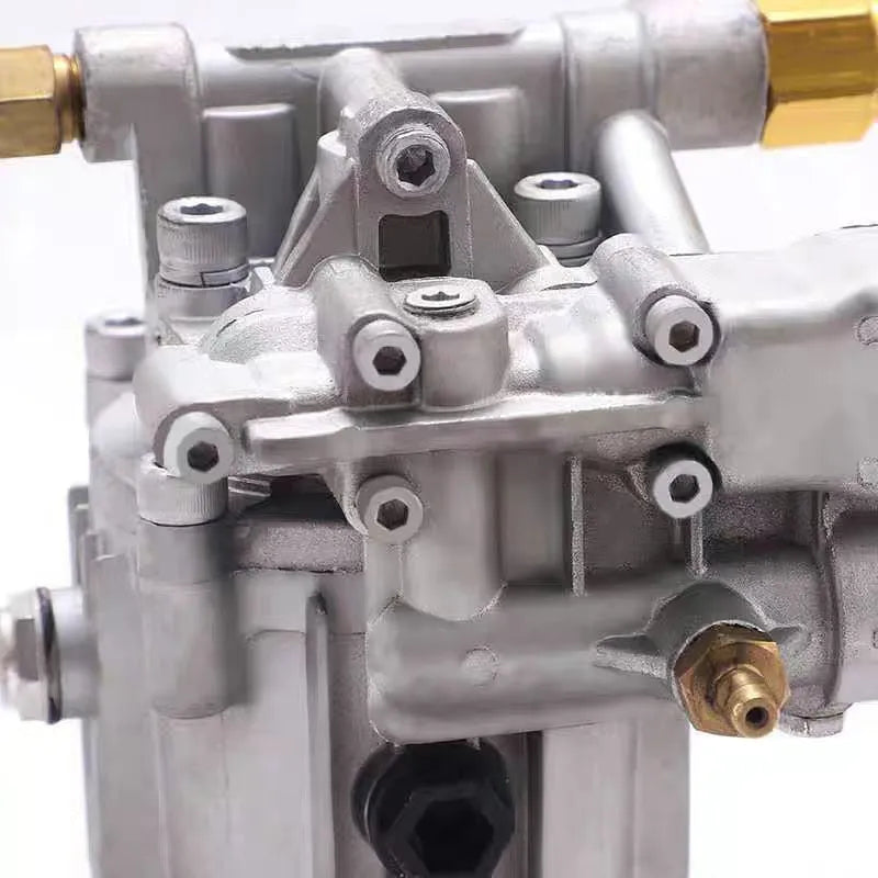 P170 swash plate aluminum pump with perpendicular shaft for high pressure cleaning machines