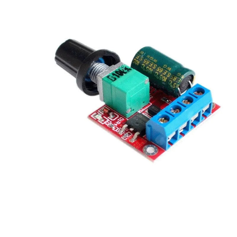 PWM DC motor governor speed controller with adjustment knob for 5V-35V motors