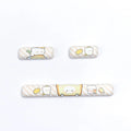 MOG Steamed Bread Bread Bear themed PBT keycap set for mechanical keyboards, showing colourful character designs.
