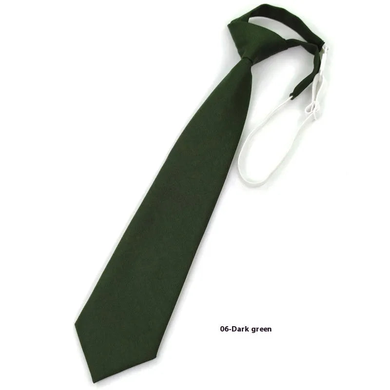 Navy blue cotton bow tie with arrow style shape measuring 35cm by 7cm