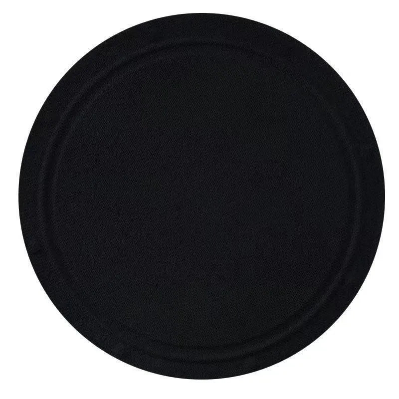 Round cake format finger-style bath cleaning gadget with textured rubber surface for women's personal hygiene