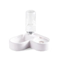 White cat water fountain with food-grade 4.5L capacity and quiet indoor pump