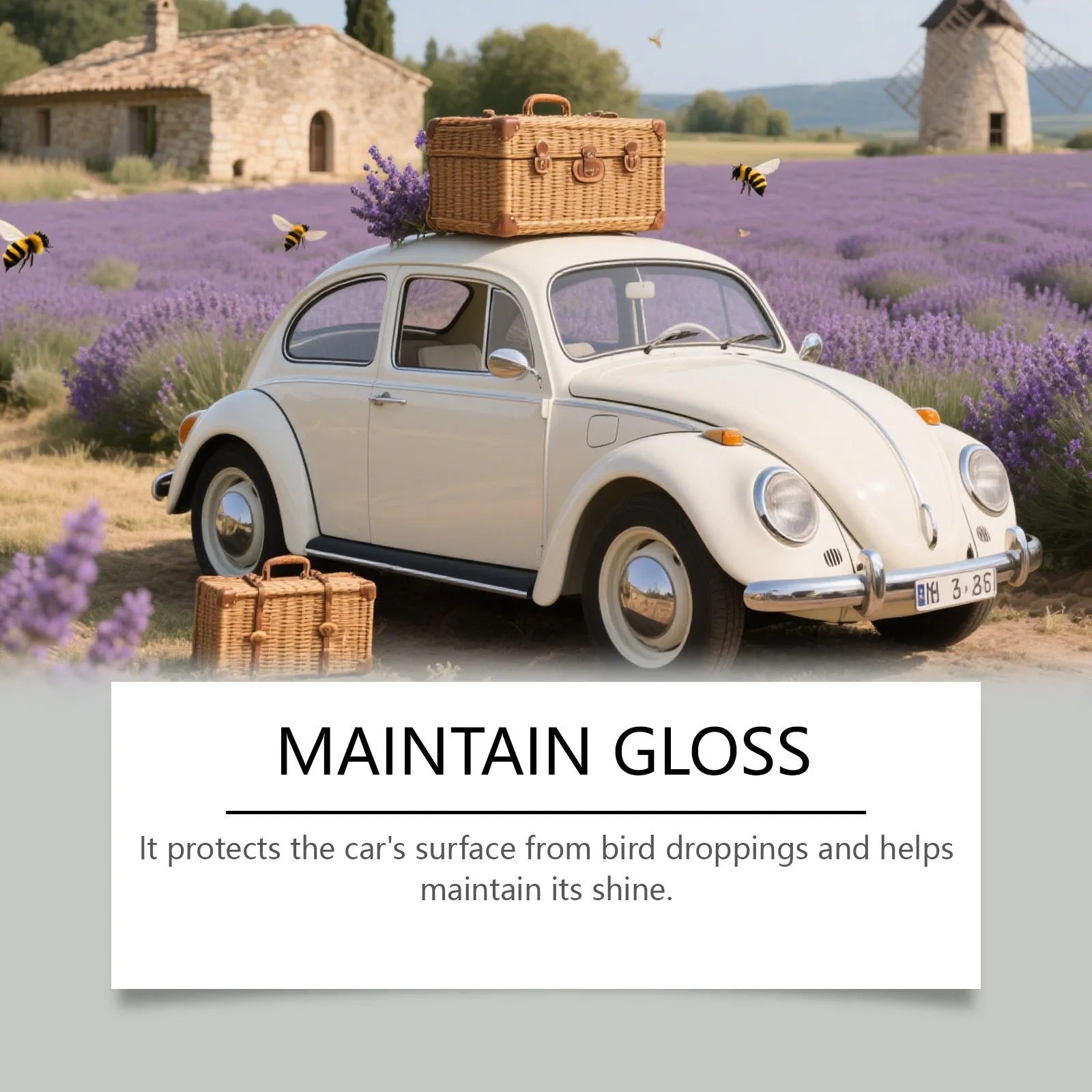120ml ceramic coating spray bottle for anti-fading surface protection and maintenance