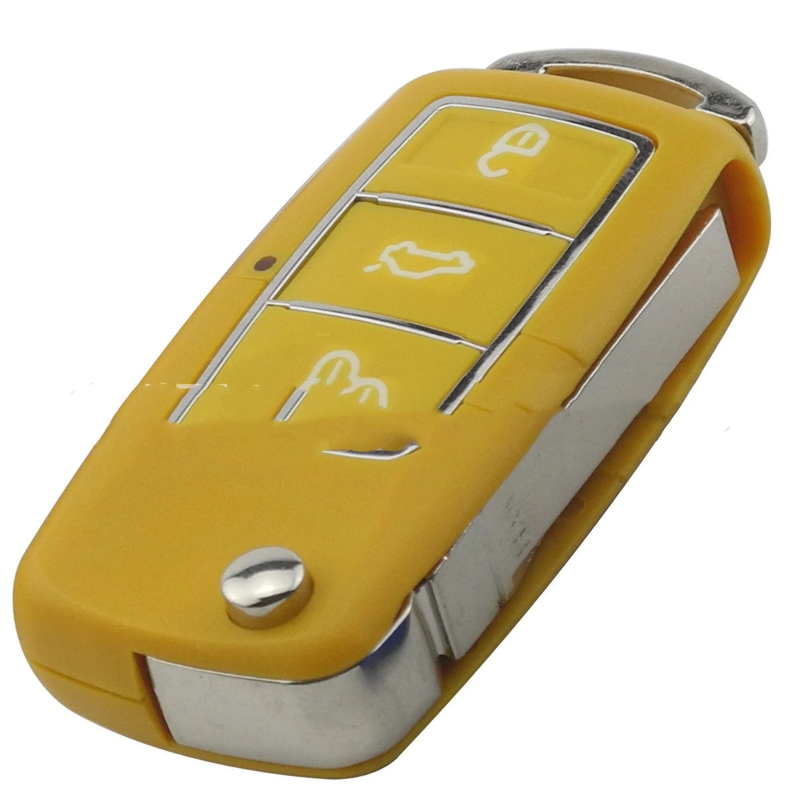 Volkswagen car key housing replacement case for Jetta and Golf models in multiple colours