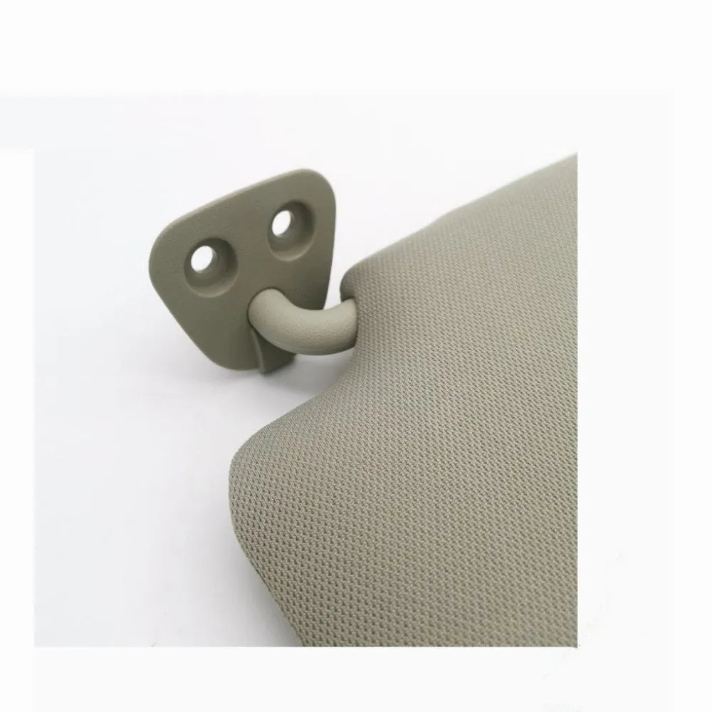 Beige sun visor with cosmetic mirror for Nissan Lida 2005-2012 vehicles