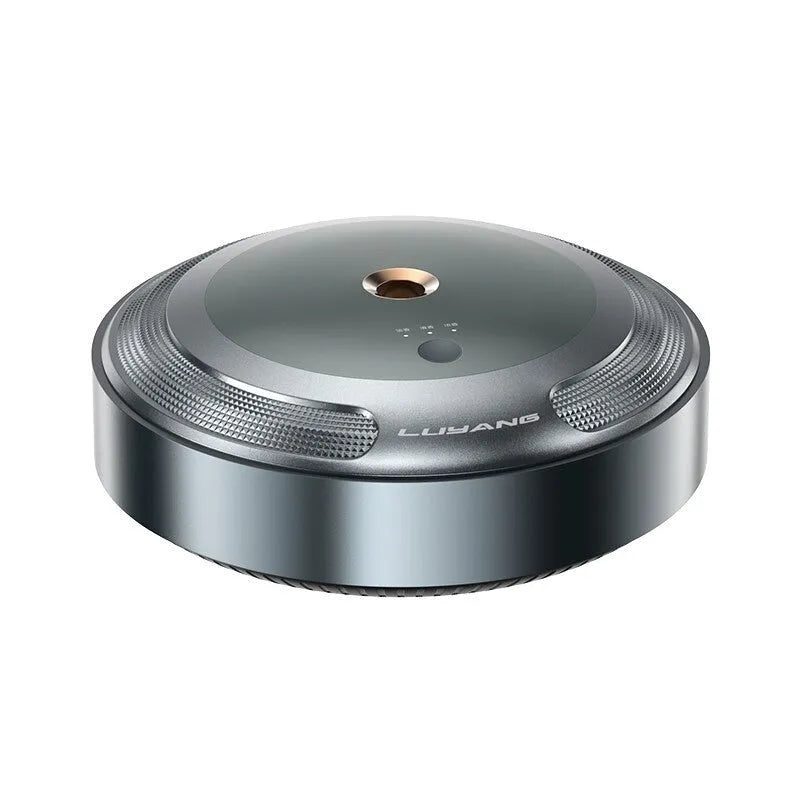 Car aromatherapy machine with zinc alloy shell and metal perfume seat