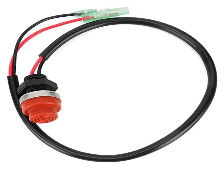 YAMAHA motorboat engine stop switch body made of hardware and plastic with included rope switch