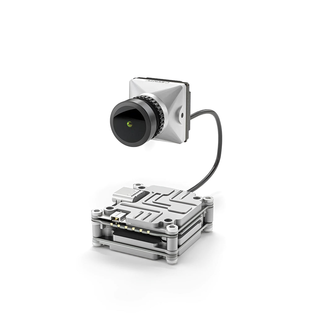Silver Caddx ADAPTS DJI FPV digital image transmission machine and Polar Vista kit with screws.