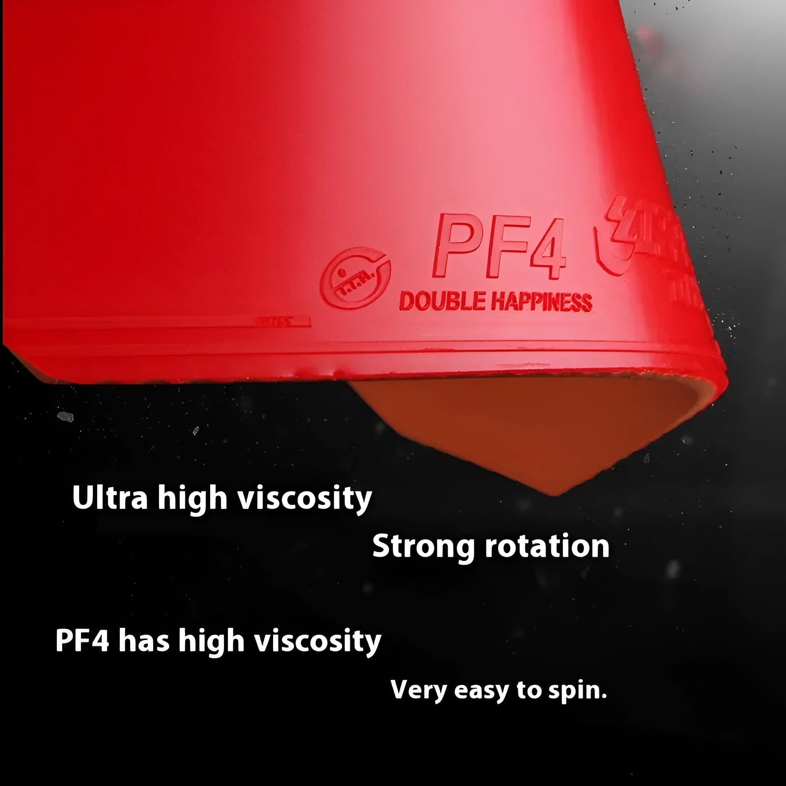 Fast Attack Sticky Classic-50 table tennis racket with anti-rubber sheet in red or black thick and medium thick options
