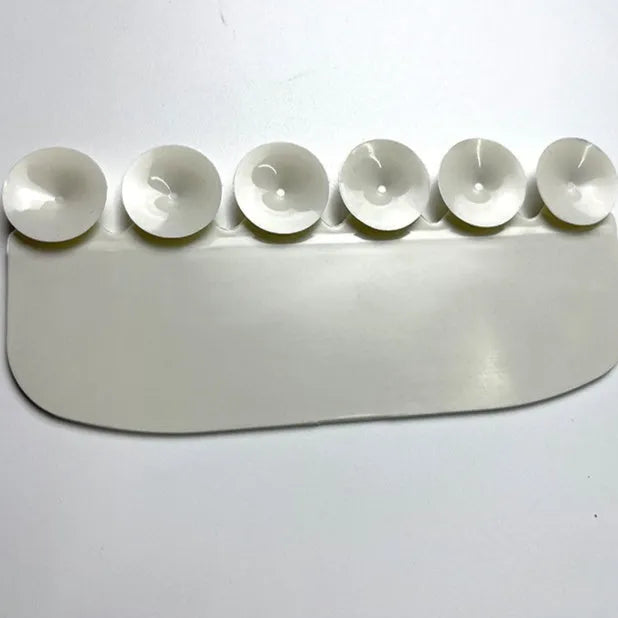 White PVC toilet training urine blocking board for children's splash prevention
