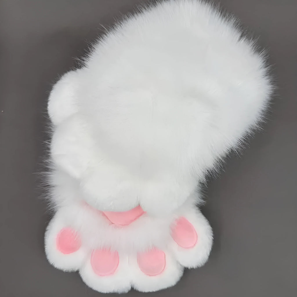 Animal claw cosplay gloves with colourful pads in free size for costume decoration