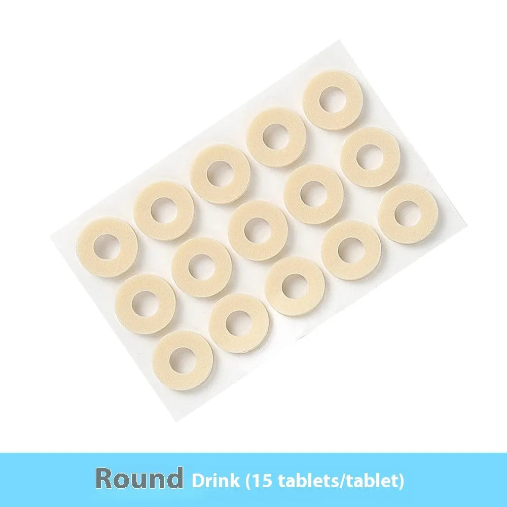 Assortment of oval, U-shaped, and circular PU gel heel and toe protector cushions