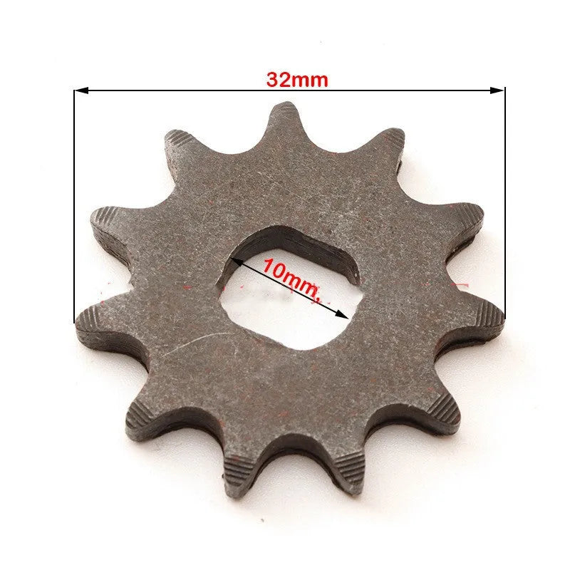 Cast iron motorcycle 11 gear for 25hT8F chain reduction motor systems