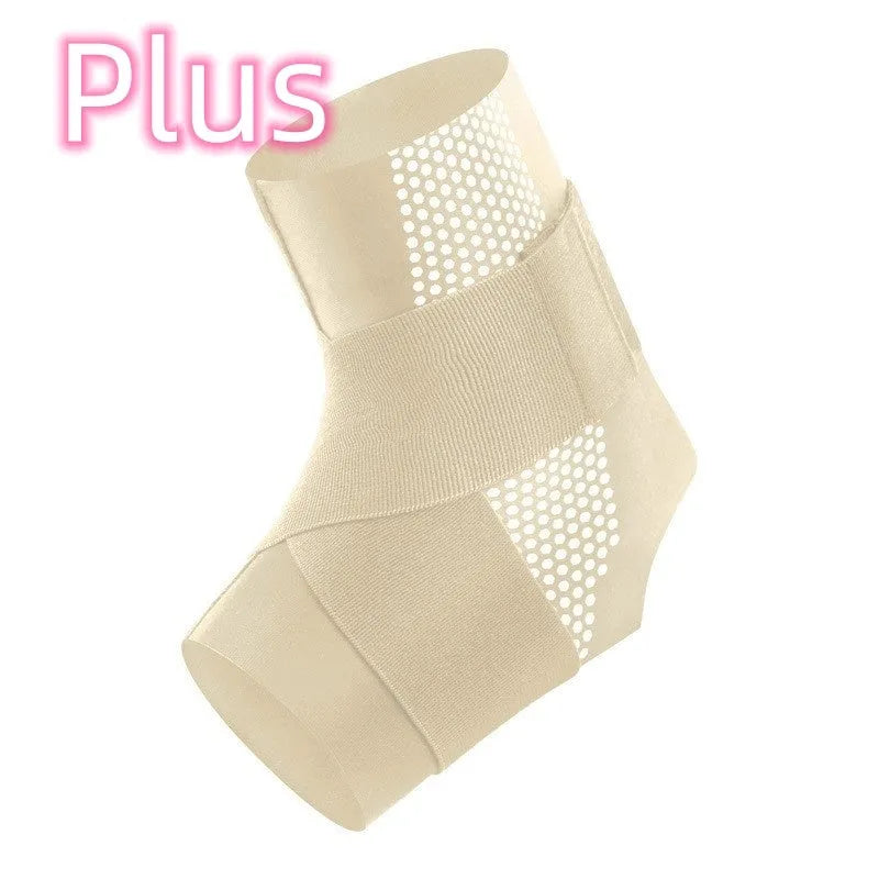 Lycra ankle support brace with anti-kick design for sports and rehabilitation in adult sizes