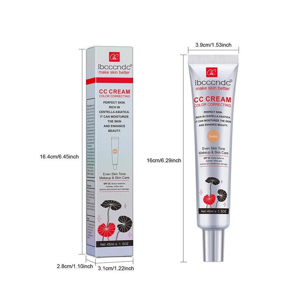 Erborian CC Cream colour correcting makeup tube with Centella Asiatica for waterproof coverage