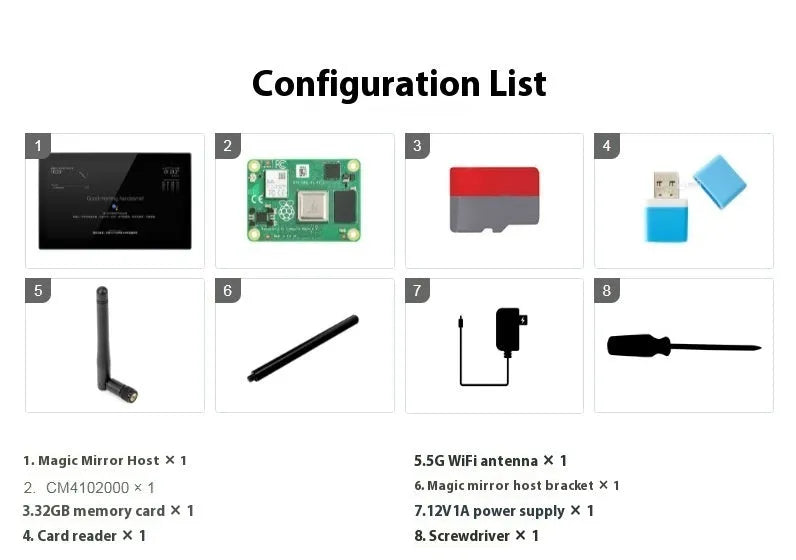 13.3-inch integrated computer voice assistant touch display panel with ABS casing